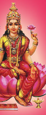 The Goddess Lakshmi - click for more info